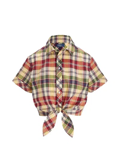 POLO RALPH LAUREN POLO RALPH LAUREN CROPPED SHIRT