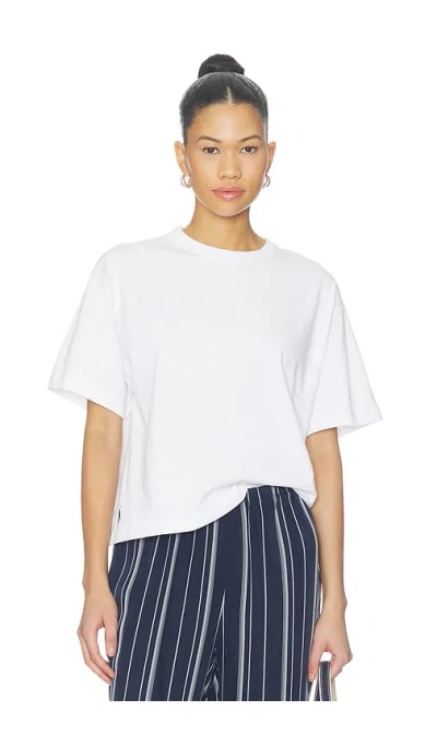 Polo Ralph Lauren Cropped Short Sleeve T-shirt In Blue