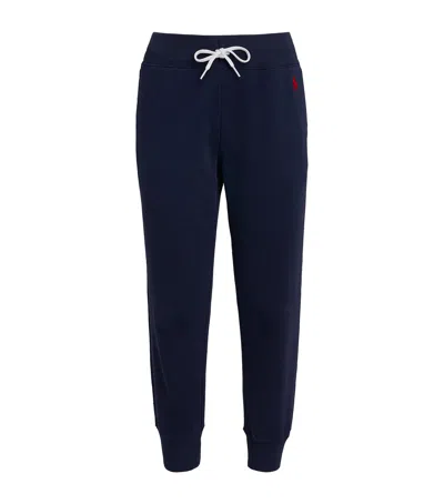 Polo Ralph Lauren Cropped Sweatpants In Blue