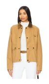 Polo Ralph Lauren Cropped Utility Jacket In Berkshire Tan