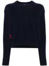 Polo Ralph Lauren Polo Pony-motif Sweater In Blue