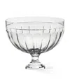 Polo Ralph Lauren Crystal Glass Coraline Centrepiece Bowl In Clear