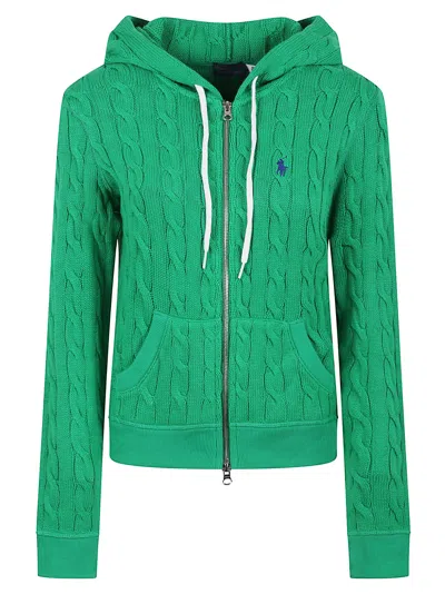 POLO RALPH LAUREN CTN CBL HD-LONG SLEEVE-FULL ZIP