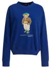 Polo Ralph Lauren Cubdppcs-long Sleeve-sport Shirt Sweatshirts Blue In Blue