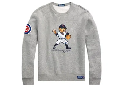 Pre-owned Polo Ralph Lauren Cubs Sweatshirt (mens) In Andover Heather
