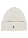 Polo Ralph Lauren Cuff Cold Weather Hat In White