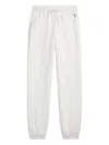 Polo Ralph Lauren Cuffed Drawstring Track Pants In White