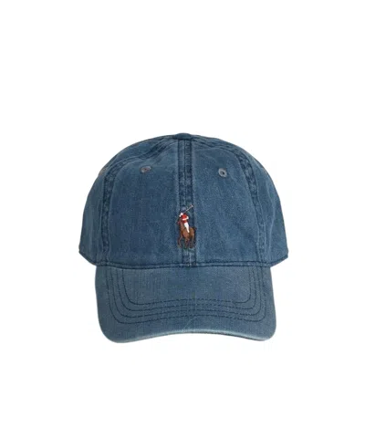 Polo Ralph Lauren Curved Baseball Cap In Blue