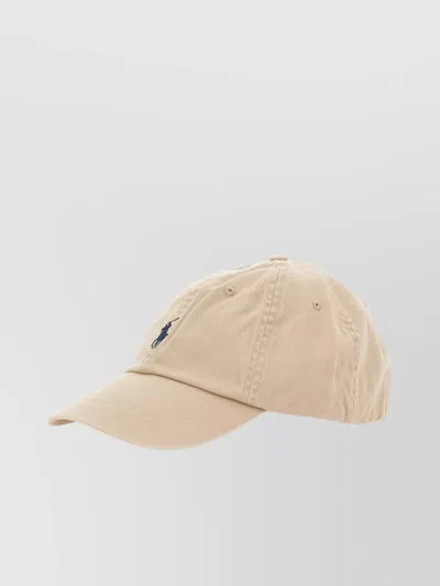 Polo Ralph Lauren Curved Brim Paneled Baseball Cap In Pink