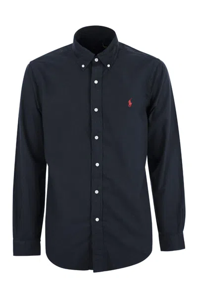 POLO RALPH LAUREN POLO RALPH LAUREN CUSTOM-FIT GARMENT DYED OXFORD SHIRT