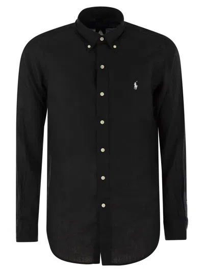 POLO RALPH LAUREN CUSTOM-FIT LINEN SHIRT