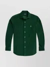 Polo Ralph Lauren Custom Fit Long Sleeve Button-down Shirt In Green
