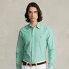 Polo Ralph Lauren Custom Fit Oxford Shirt In Green