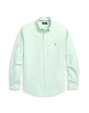 Polo Ralph Lauren Polo Pony Cotton Shirt In Green