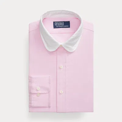 Polo Ralph Lauren Custom Fit Oxford Shirt In Pink