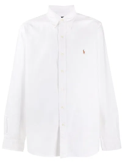 Polo Ralph Lauren Refined White Button-up Shirt With Timeless Appeal