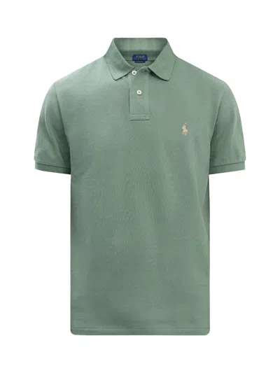 Polo Ralph Lauren Custom Fit Polo T-shirt In Green