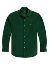 Polo Ralph Lauren Custom Fit Long Sleeve Button-down Shirt In Green