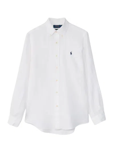 Polo Ralph Lauren Custom Fit Shirt In White