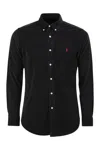 Polo Ralph Lauren Custom-fit Garment Dyed Oxford Shirt In Black