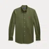 Polo Ralph Lauren Custom Fit Stretch Poplin Shirt In Green