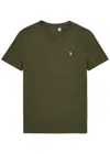 Polo Ralph Lauren Custom Slim Cotton T-shirt In Green