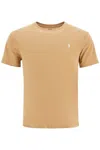 Polo Ralph Lauren T-shirt Polo Pony In Beige