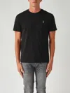Polo Ralph Lauren Custom Slim-fit In Pima Cotton T-shirt In Black