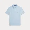 Polo Ralph Lauren Logo-embroidered Cotton-piqué Polo Shirt In Blue