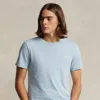 Polo Ralph Lauren Custom Slim Fit Jersey Crewneck T-shirt In Blue