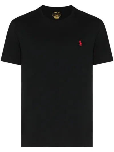 POLO RALPH LAUREN POLO RALPH LAUREN CUSTOM SLIM FIT JERSEY CREWNECK T-SHIRT CLOTHING