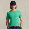 Polo Ralph Lauren Custom Slim Fit Jersey Crewneck T-shirt In Green