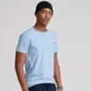 Polo Ralph Lauren Custom Slim Fit Jersey Crewneck T-shirt In Blue