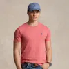 Polo Ralph Lauren Custom Slim Fit Jersey Crewneck T-shirt In Adirondack Berry