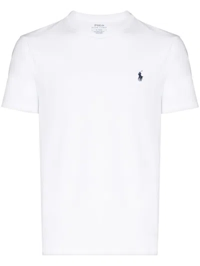 Polo Ralph Lauren Ralph Lauren Classic Fit Soft Cotton Crewneck T-shirt In White