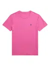Polo Ralph Lauren Custom Slim Fit Jersey T-shirt Clothing In Pink