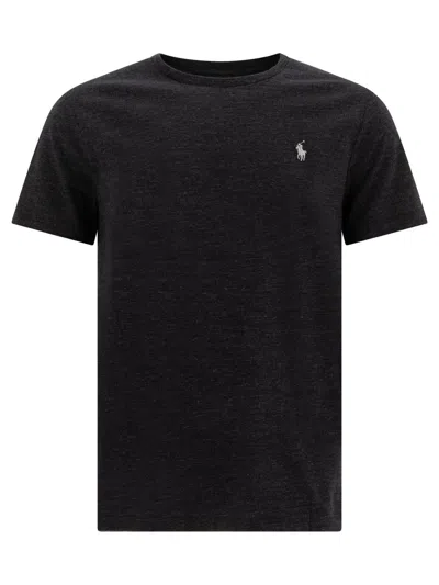 Polo Ralph Lauren Custom Slim-fit Jersey T-shirt In Black