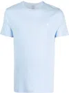 Polo Ralph Lauren T-shirt In Jersey Custom Slim Fit In Blue