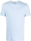 Polo Ralph Lauren T-shirt In Jersey Custom Slim Fit In Blue