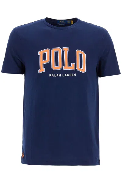 Polo Ralph Lauren Logo T-shirt In Blue