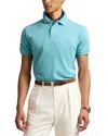 Polo Ralph Lauren Custom Slim Fit Mesh Polo Shirt In Deep Seafoam,c7540