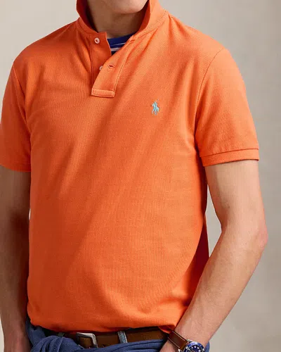 POLO RALPH LAUREN CUSTOM SLIM FIT MESH POLO SHIRT