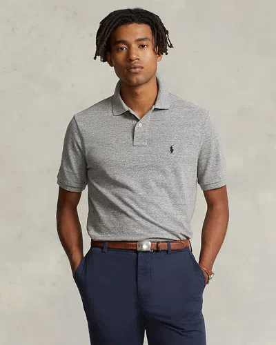POLO RALPH LAUREN CUSTOM SLIM FIT MESH POLO SHIRT,710666998006