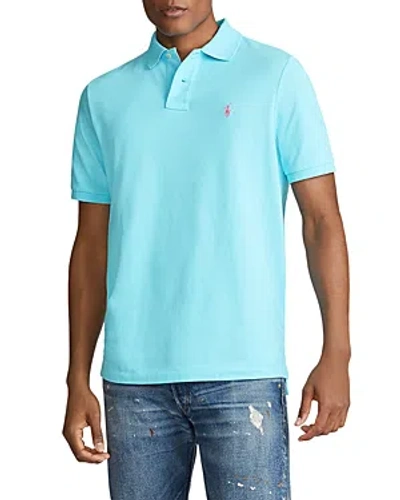 POLO RALPH LAUREN CUSTOM SLIM FIT MESH POLO SHIRT
