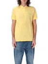 Polo Ralph Lauren Custom Slim Fit Polo Shirt In Corn Yellow
