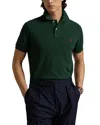Polo Ralph Lauren Cotton Piquet Polo Shirt In Dark Green