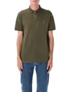 Polo Ralph Lauren Custom Slim Fit Polo Shirt In Green