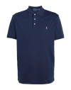 Polo Ralph Lauren Embroidered Logo Polo T-shirt In Blue