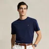 Polo Ralph Lauren Custom Slim Fit Soft Cotton T-shirt In Blue