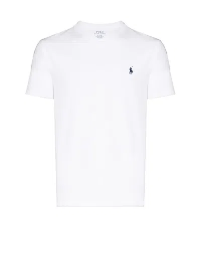 Polo Ralph Lauren Custom Slim Fit T-shirt In White
